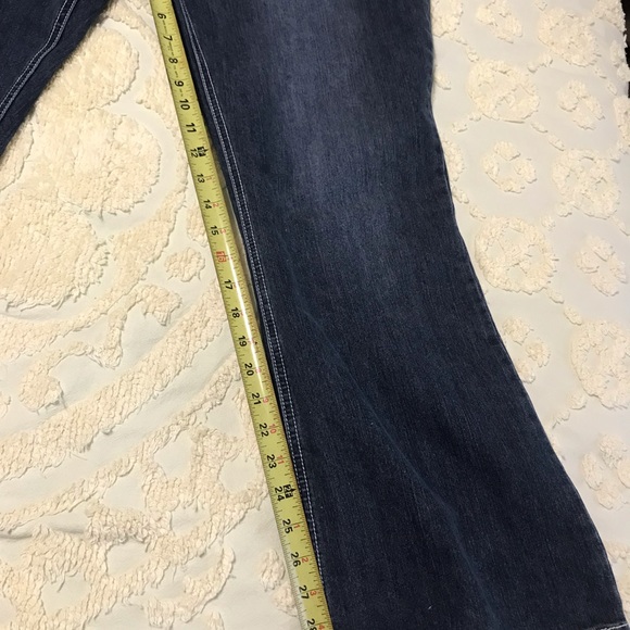 Cg.l.cg plus size 24 jeans with jeweled rivets - Picture 5 of 7